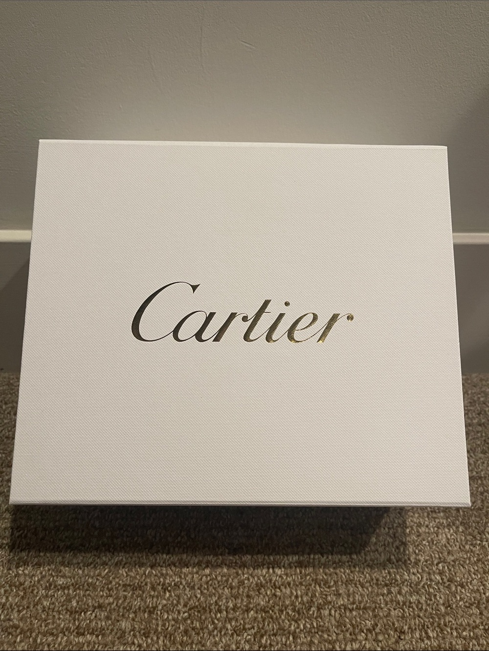 Cartier gift box